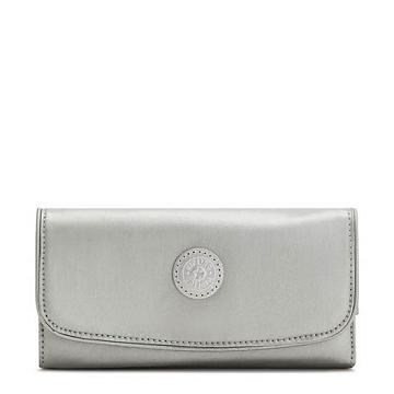 Kipling Money Land Metallic Snap Wallet Wallets Bright Metallic | CA 2179EB